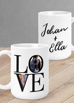 Personalized LOVE Mug