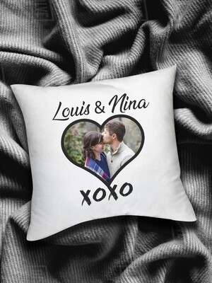 Personalized Xoxo Scatter Cushion