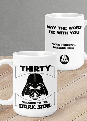 Personalised Dark Side Mug