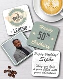 Personalized Legend Coaster Set of 4