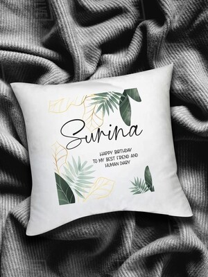 Personalised Tropical Scatter Cushion