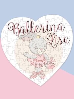 Personalised Ballerina Puzzle