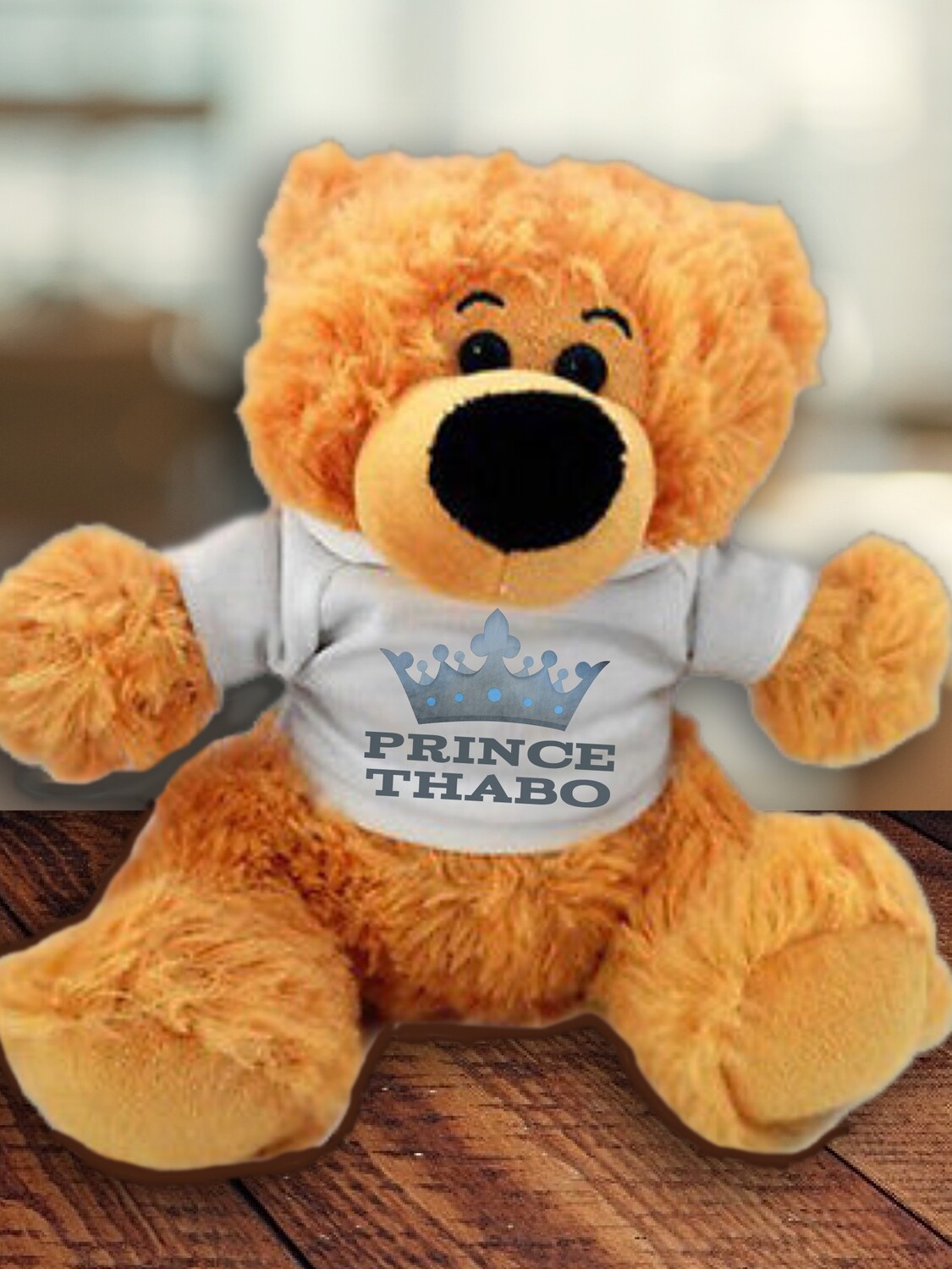 Personalised Prince Teddy
