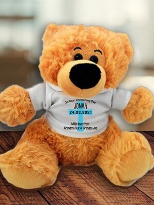Personalised Christening Teddy