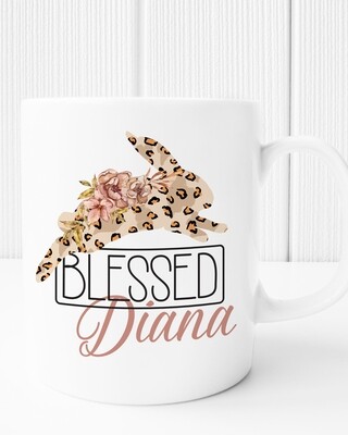 Personalised Blessed Mug