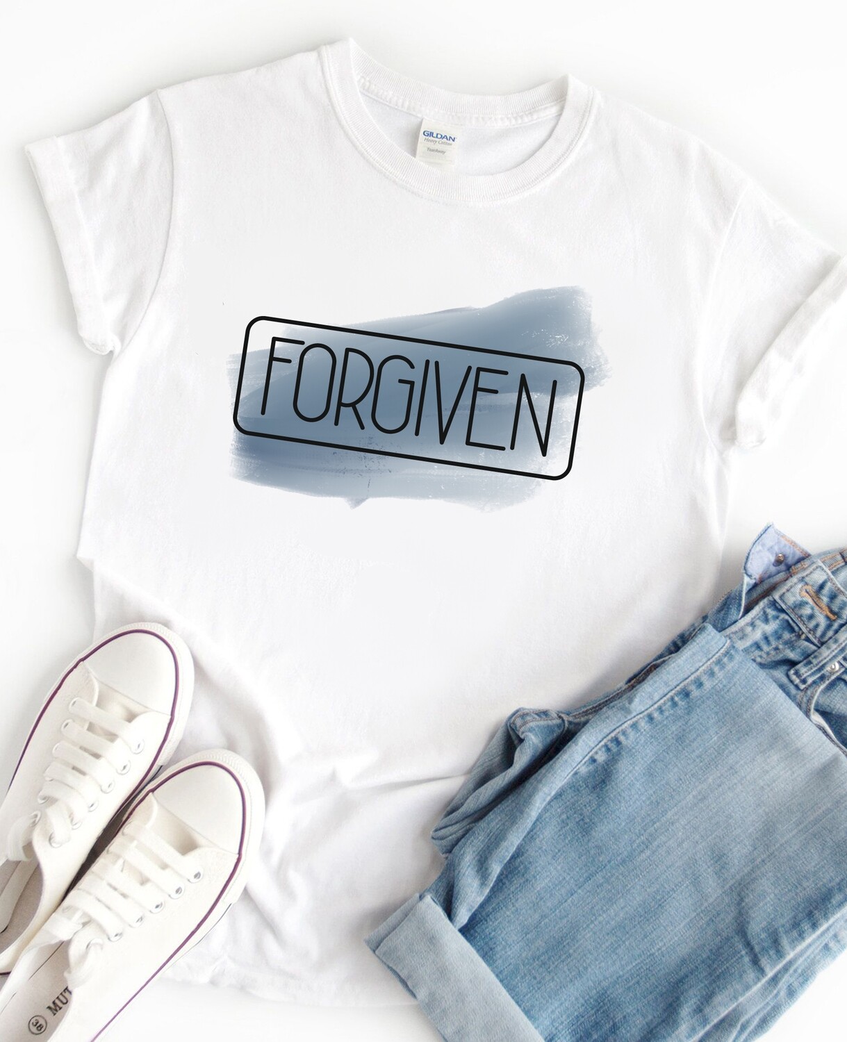 Personalised Forgiven Tshirt