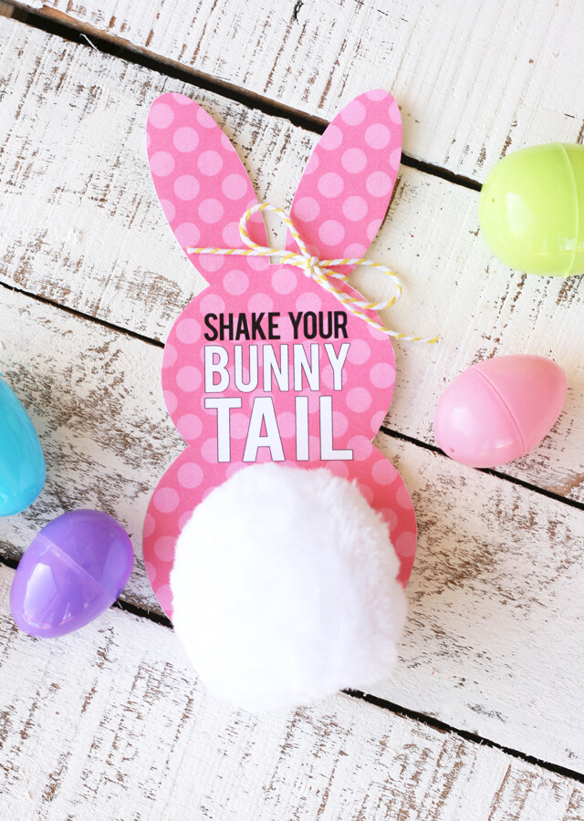 Easter Bunny Tags - INSTANT DOWNLOAD