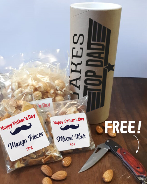 Top Dad Snack Tube & FREE GIFT!