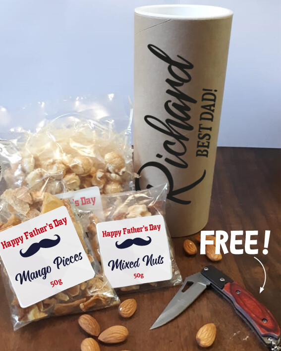 Best Dad Snack Tube & FREE GIFT!