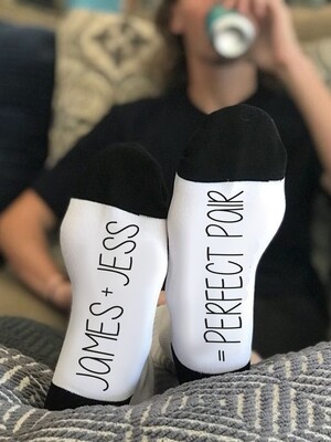 Personalised Perfect Pair Socks