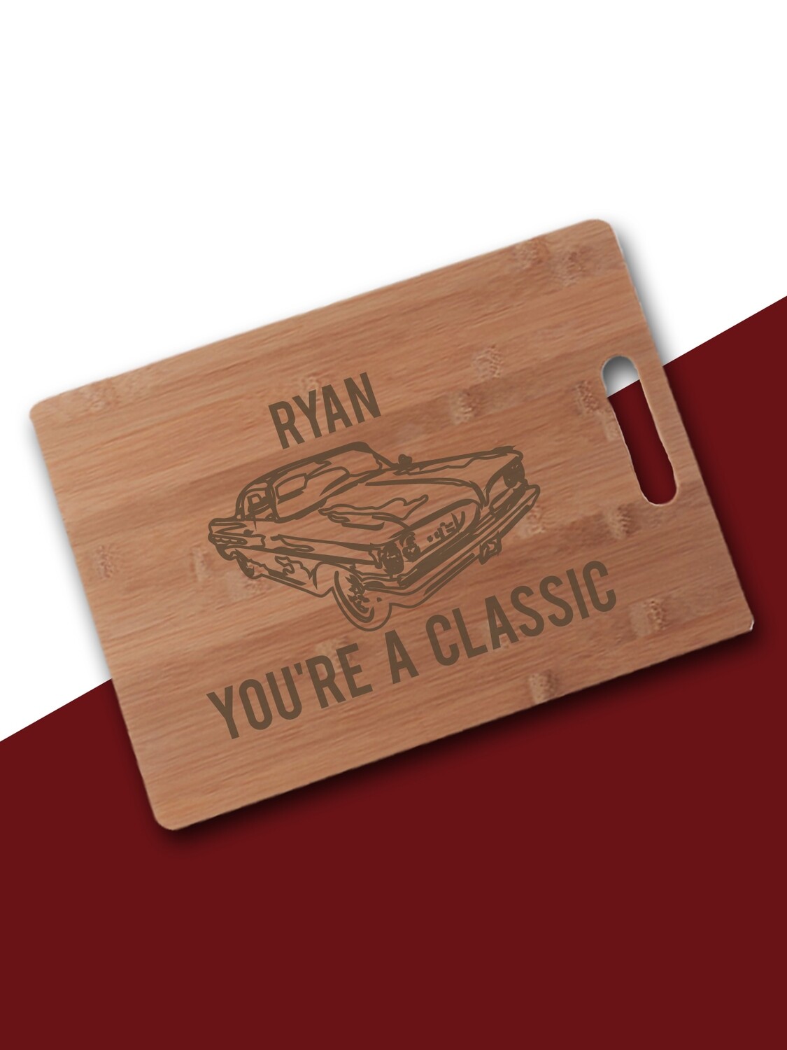 Personalised Classic Wood Chopping Board