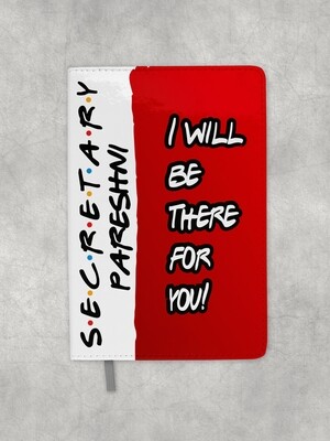 Personalised There For You Notebook