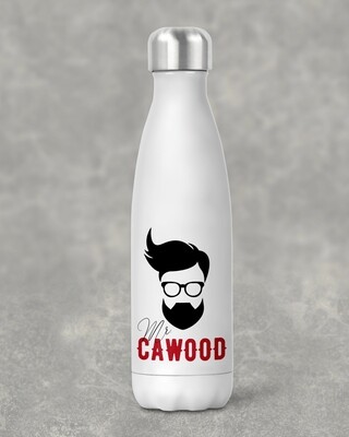 Personalised Hipster Water Bottle
