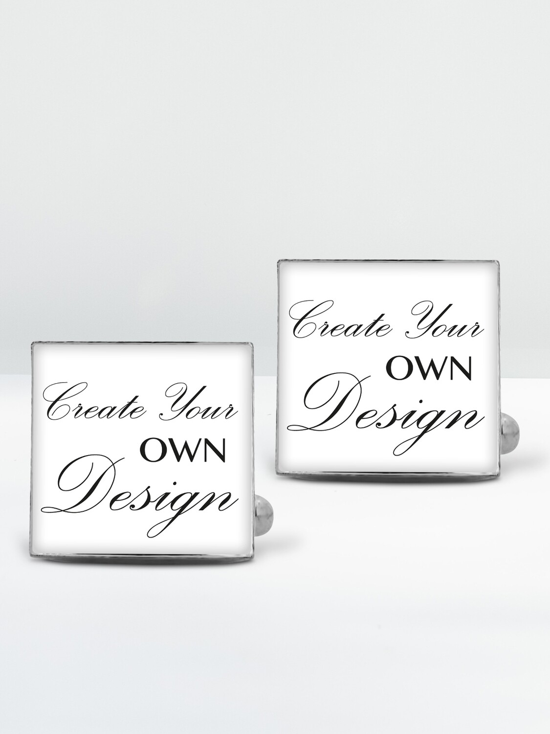 Wedding Create Your Own Personalised Cufflinks