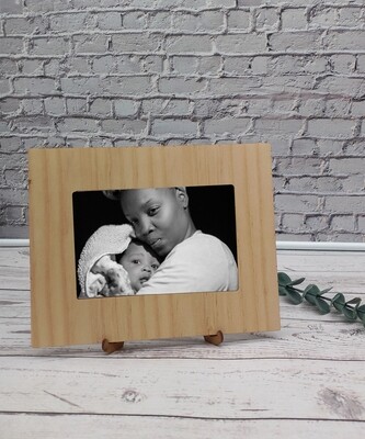 Personalised Photo Wood Frame