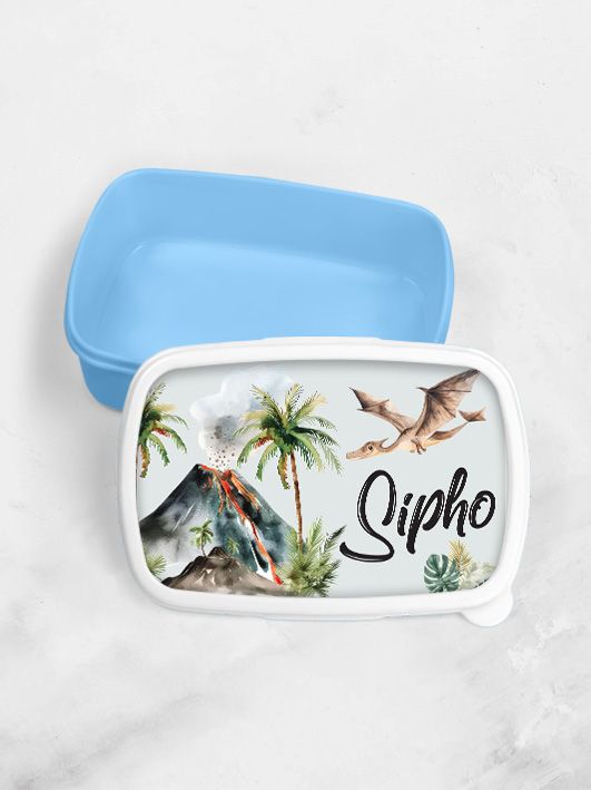 Personalised Dinosaur Children's Lunch Box