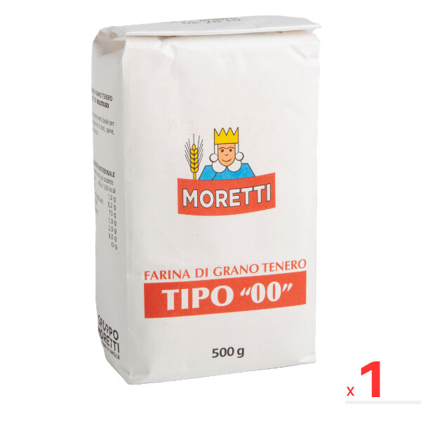 n. 1 confezione farina di GRANO TENERO tipo "00" da 500 gr