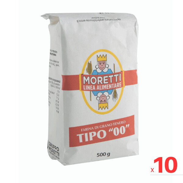 Farina di grano tenero tipo "00" (10x500g)