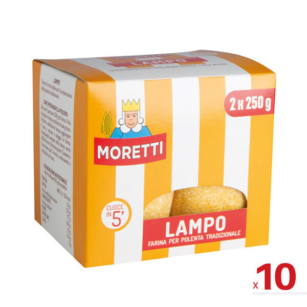 Farina di mais lampo sottovuoto (2x250gx10)