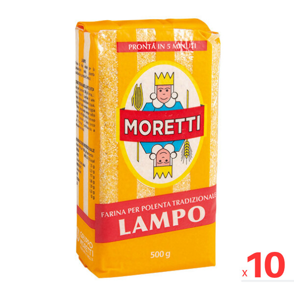 Farina di mais lampo sottovuoto (10x500g)