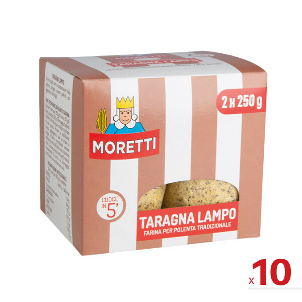 Farina di mais taragna lampo sottovuoto (2x250gx10)