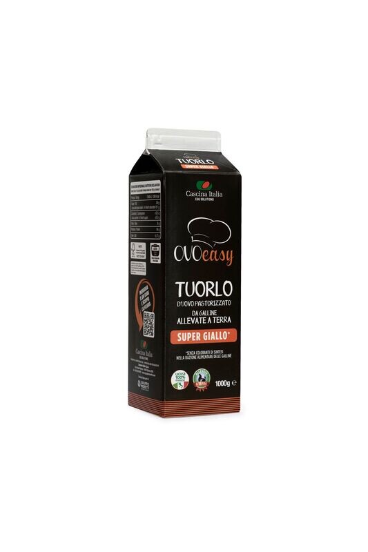 Tuorlo d'uovo SuperGiallo da galline allevate a terra (10x1kg)