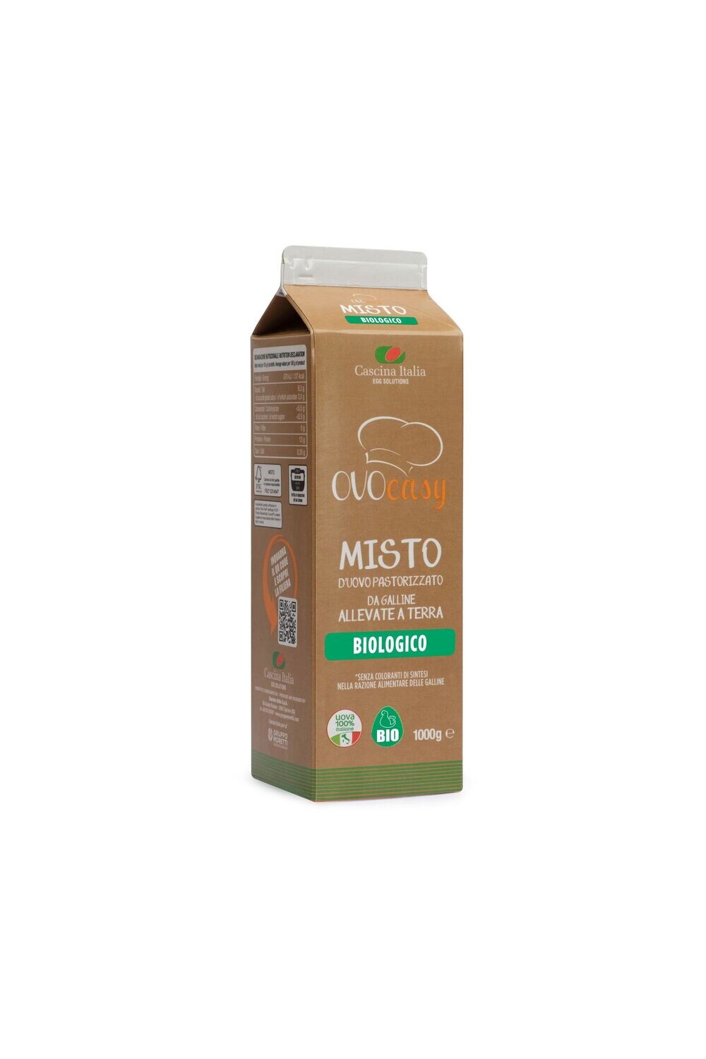 Misto d'uovo biologico (10x1kg)