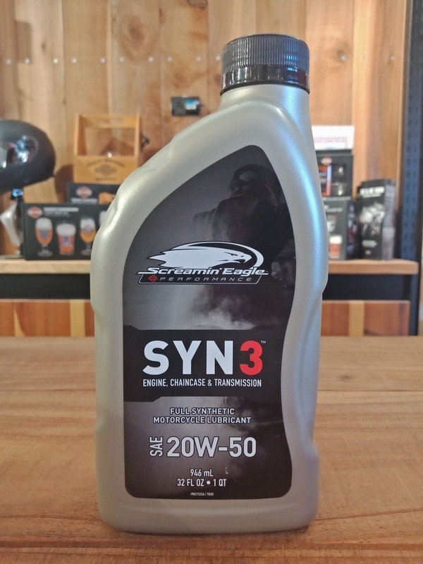 Harley SYN3 SAE 20W-W Engine, Chaincase &amp; Transmission