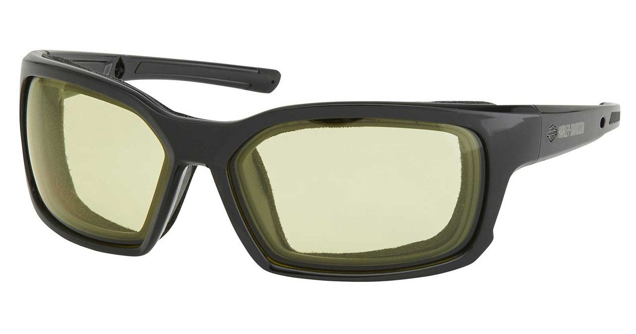 Harley-Davidson® Men&#39;s Classic Eagle Riding Sunglasses, Yellow Polycarbonate Lens