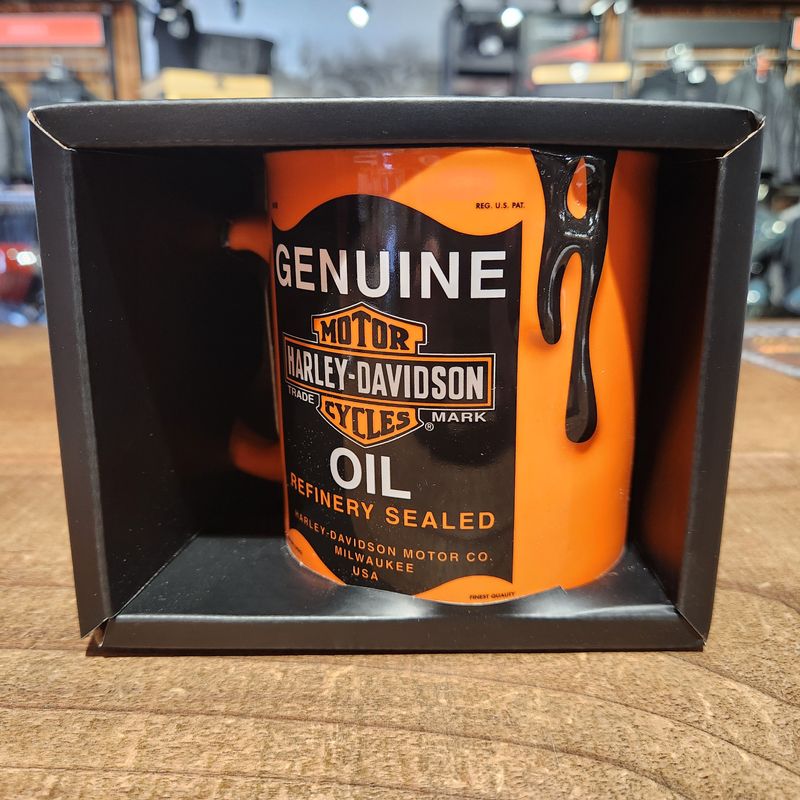 Harley-Davidson® Oil Can Coffee Mug