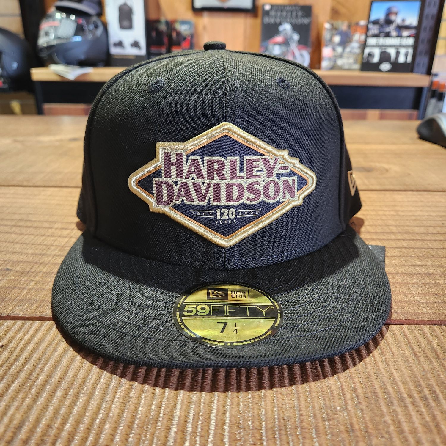 Harley-Davidson 120th Anniversary 59fifty Baseball Cap - Black Beauty