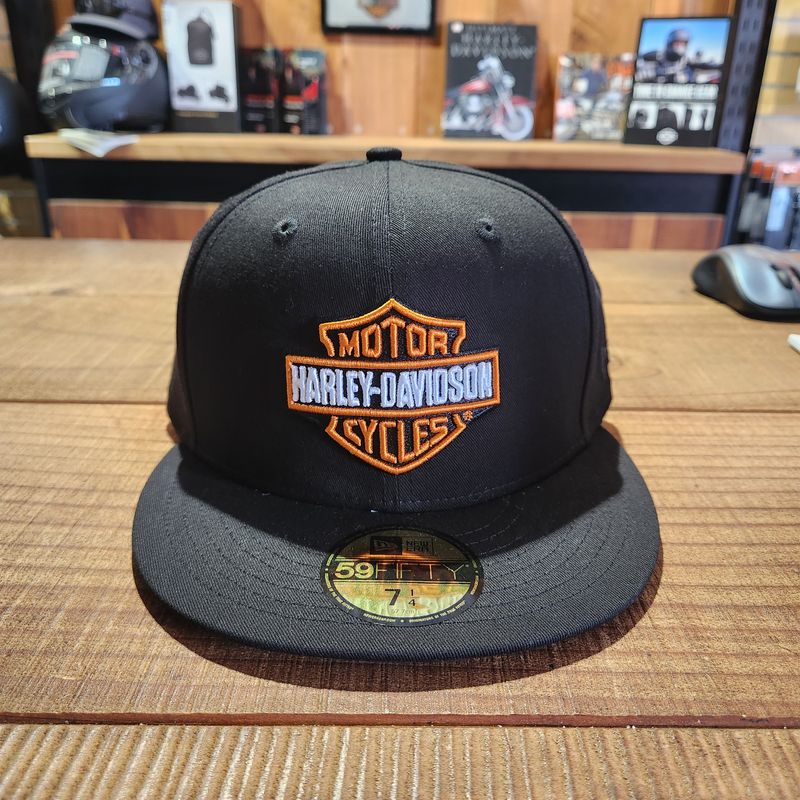 Harley Davidson Bar &amp; Shield Logo Fitted 59FIFTY Cap