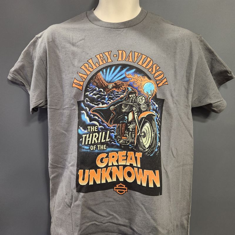 Harley Davidson Dealer Men&#39;s T-Shirt - &#39;Warlock&#39;