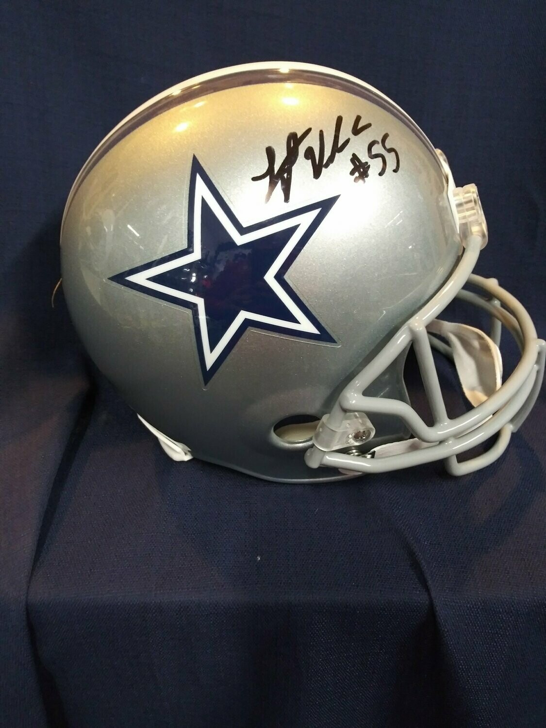 Leighton Vander Esch Signed Cowboys Full-Size Authentic On-Field