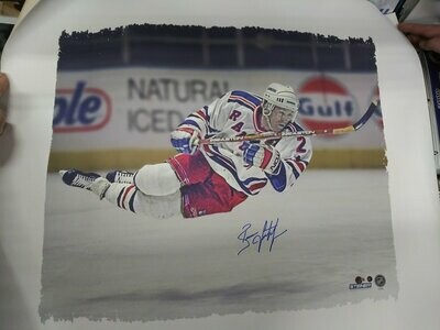 Mark Messier (New York Rangers) Stanley Cup Autographed Framed Display -  ACLD Golf Outing Online Auction