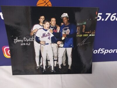 Lenny Dykstra Signed New York Mets Jersey (JSA COA) World Series Champion  (1986)