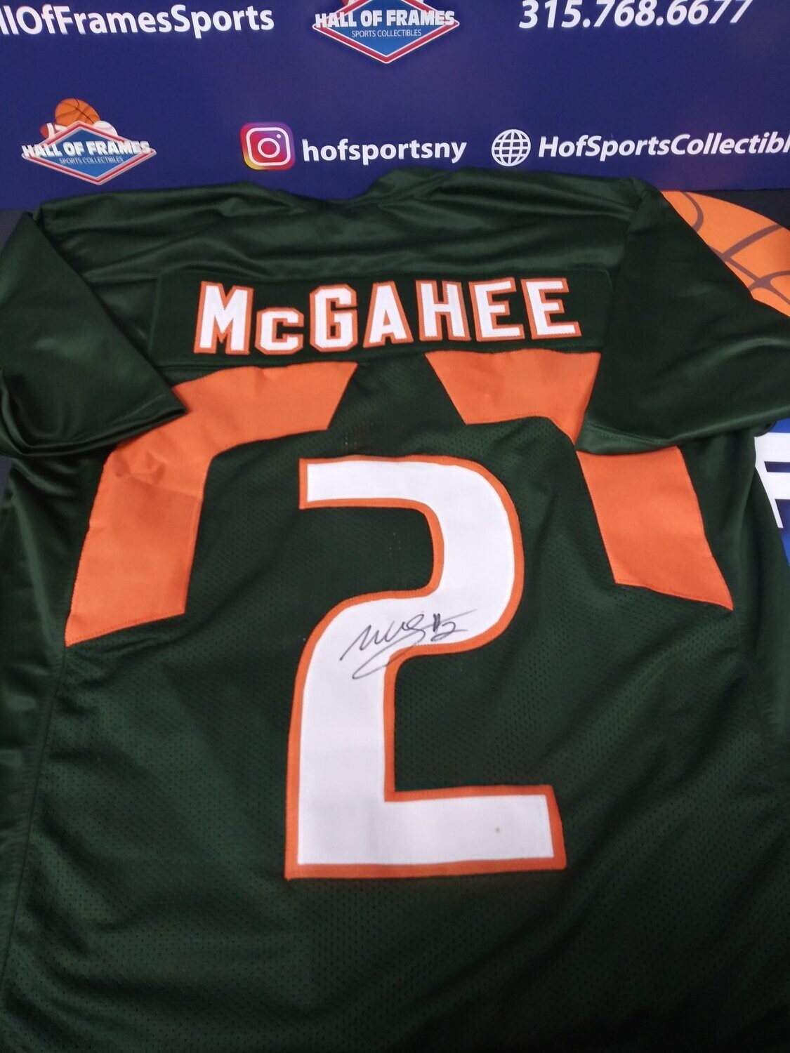 Willis McGahee Autographed Buffalo Bills Jersey