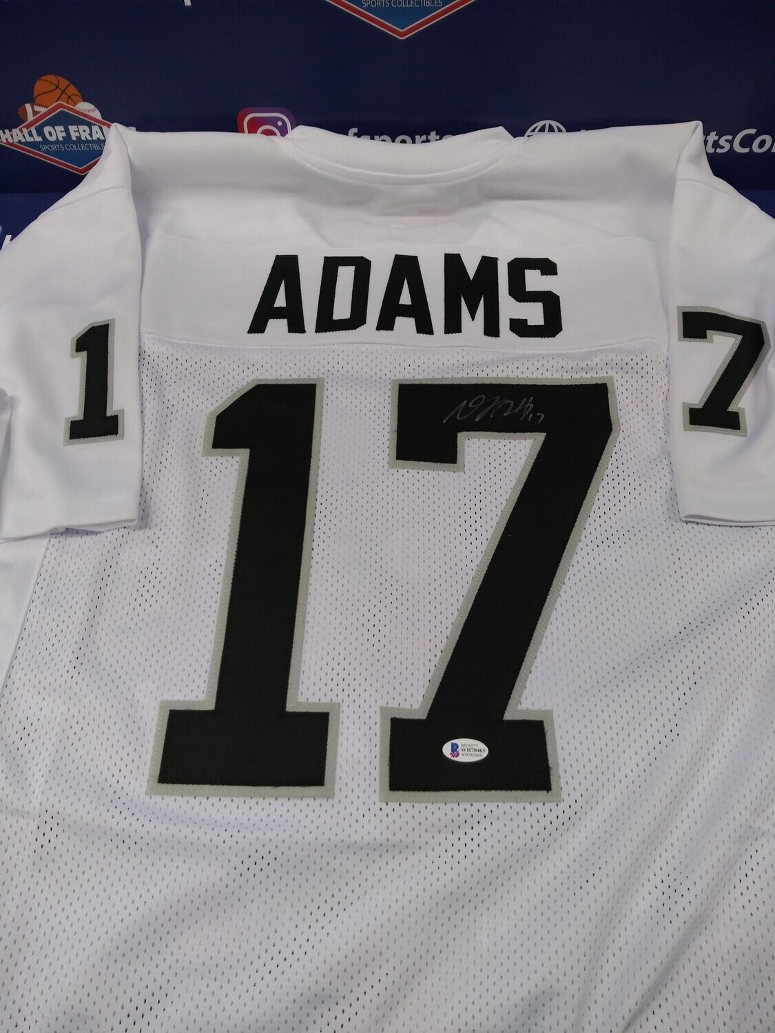 davante adams jersey signed