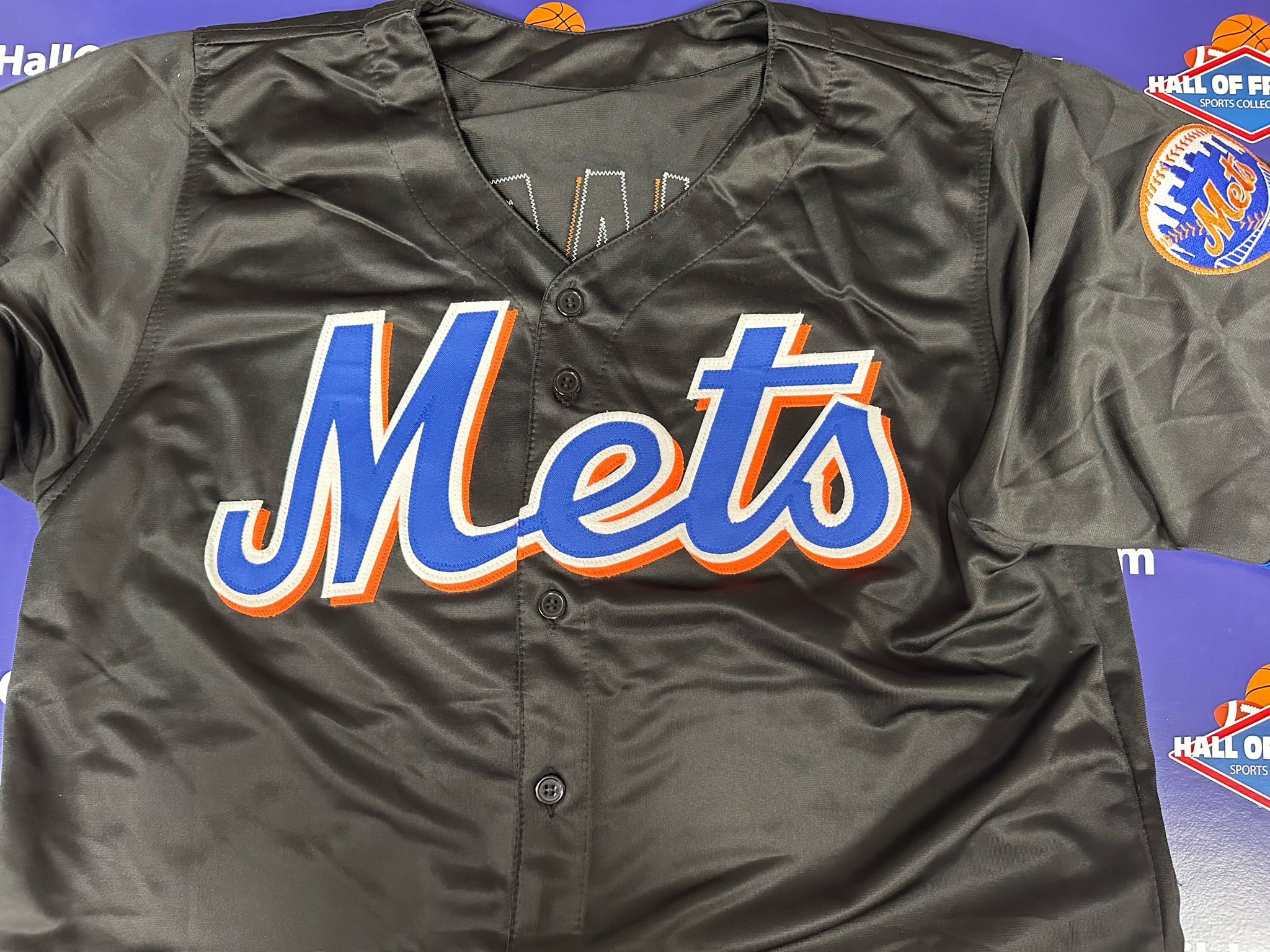New York Mets Francisco Alvarez Autographed Blue Nike Jersey Size L Beckett  BAS Witness Stock #220557 - Mill Creek Sports