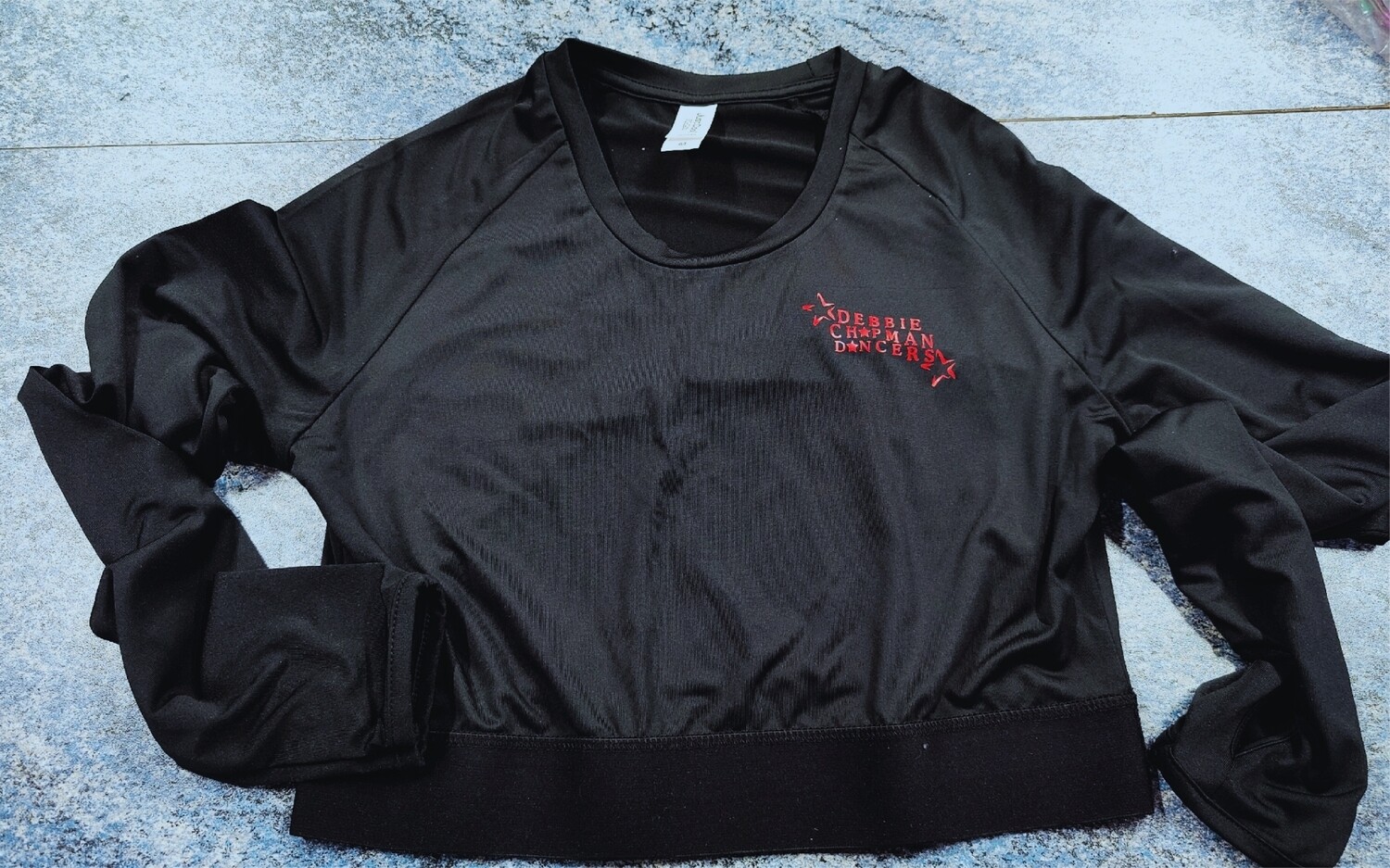 JC039 Long Sleeve Crop Top