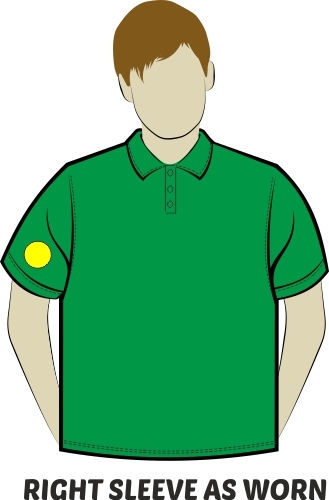 Right Sleeve as Worn