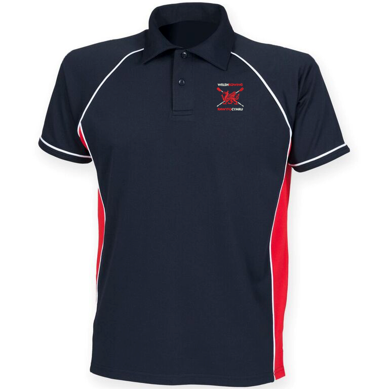 Welsh Rowing Piped Performance Polo