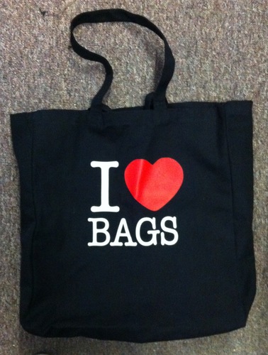 I HEART Canvas Classic Shopper