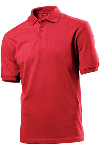Hanes Beefy Polo 220gsm, Colour: Red