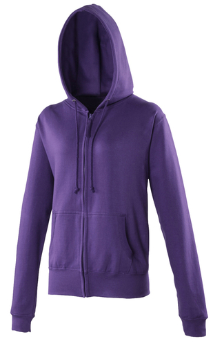 AWDis Girlie Zoodie, Colour: Purple