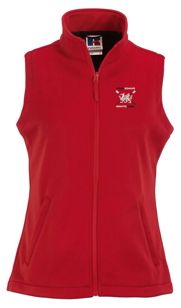 Welsh Rowing Women&#39;s Smart softshell gilet