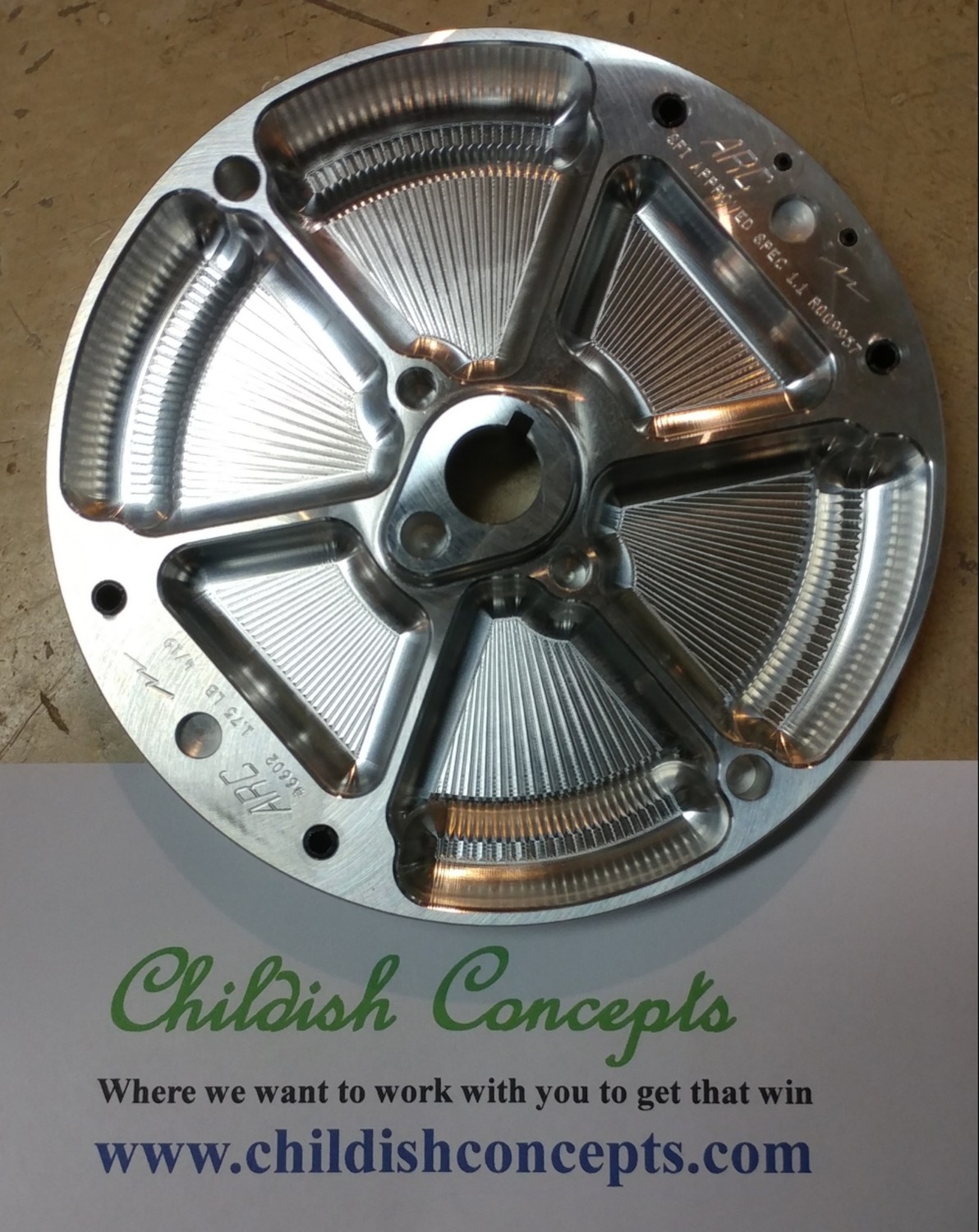 196 clone ARC light weight flywheel (6602)
