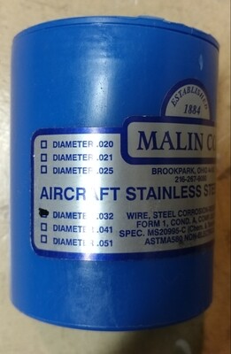 Stainless safety wire