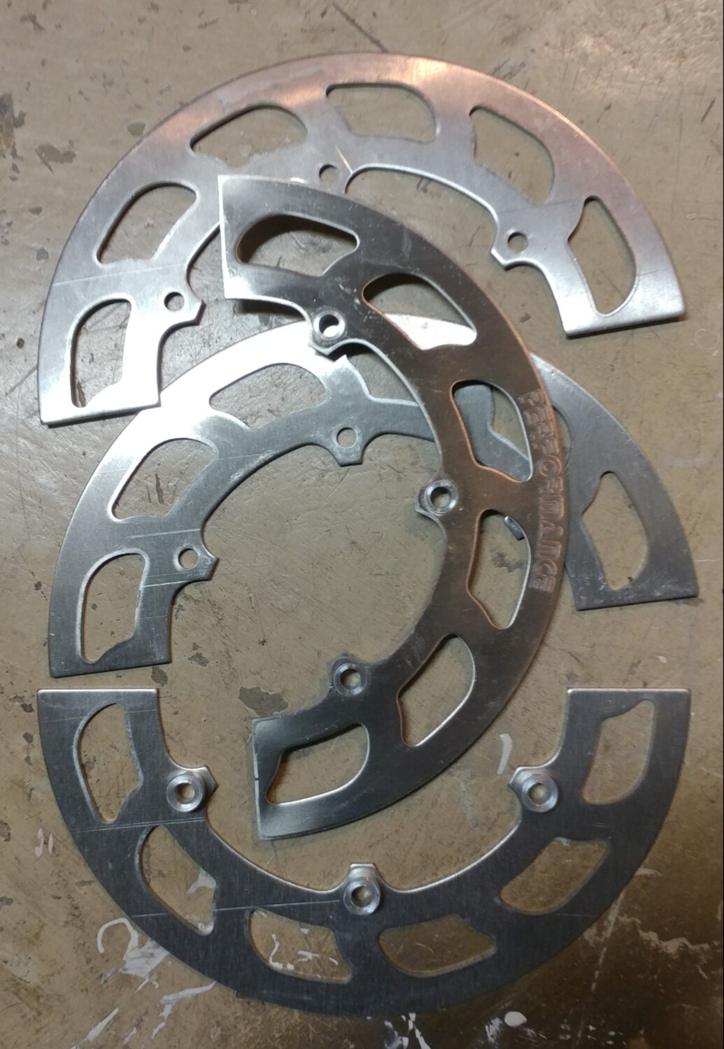 Sprocket chain guard (bare aluminum)