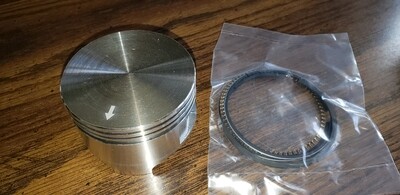 212 cc 70mm flat top piston kit .570 height